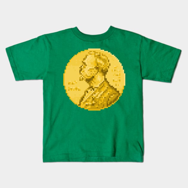 Nobel Prize Kids T-Shirt by PixelFaces